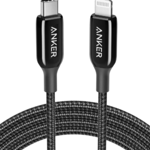 Anker PowerLine III USB-A Cable with Lightning Connector 6FT - Black