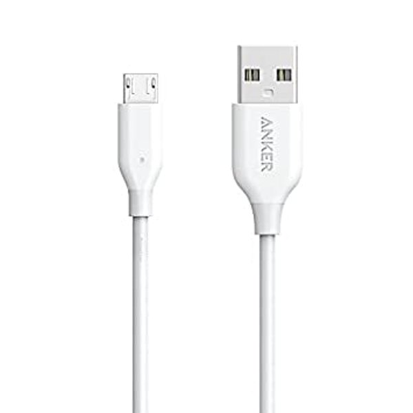 Anker Powerline Micro USB (6ft) White