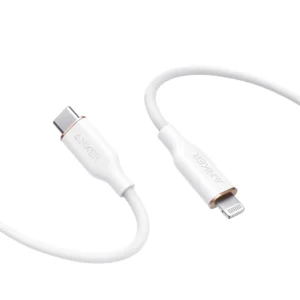 Anker PowerLine III Flow USB-C Lightning Connector 3ft- White