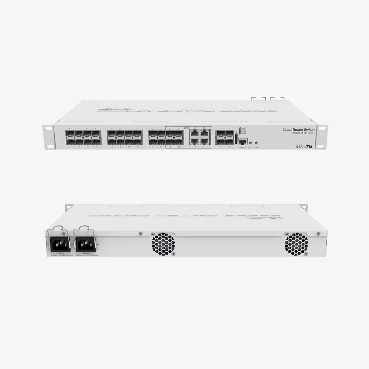 MikroTik CRS328-4C-20S-4S+RM Smart Switch with 20SFP and 4 SFP+ Ports