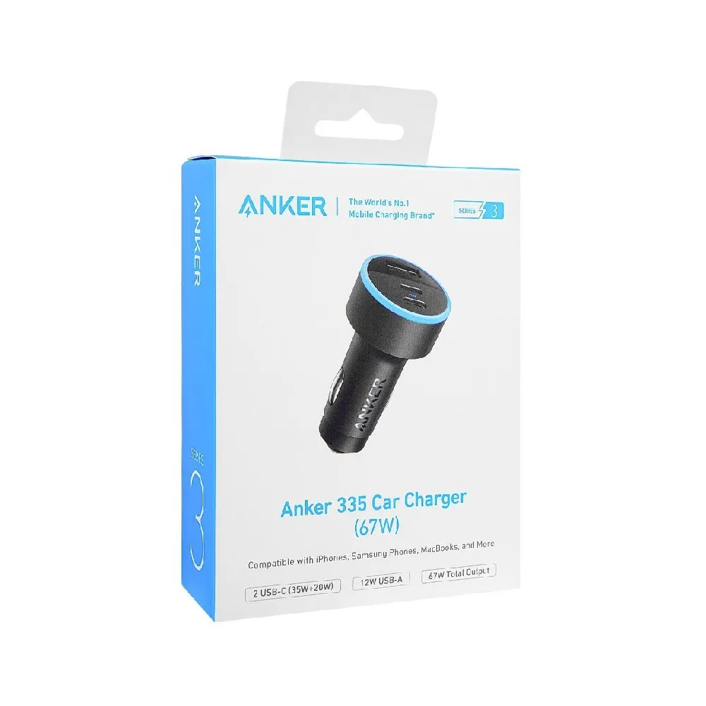 Anker 335 67W Car Charger