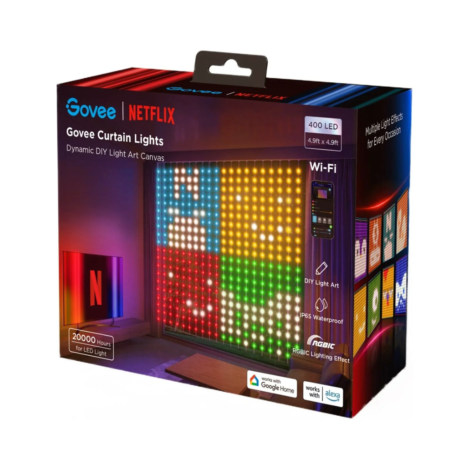 Govee Curtain Light Support Matter (Netflix)