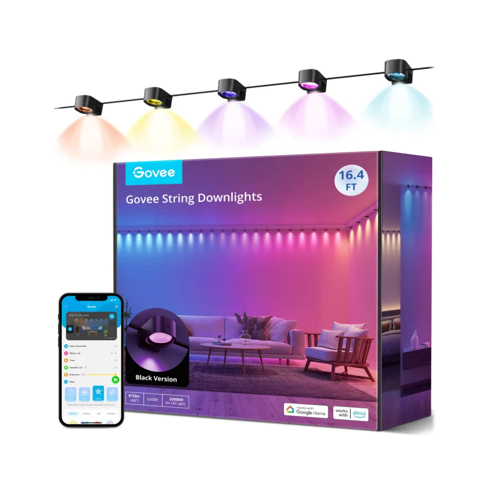 Govee RGBIC String Indoor Downlights (5m)