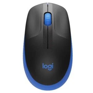 Logitech M190 Full-Size Wireless Mouse - Blue