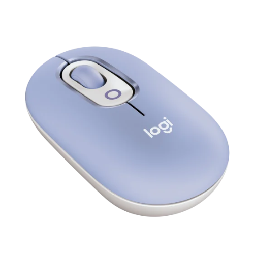 Logitech POP Mouse with emoji - Lilac