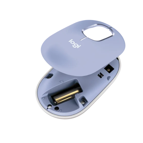 Logitech POP Mouse with emoji - Lilac