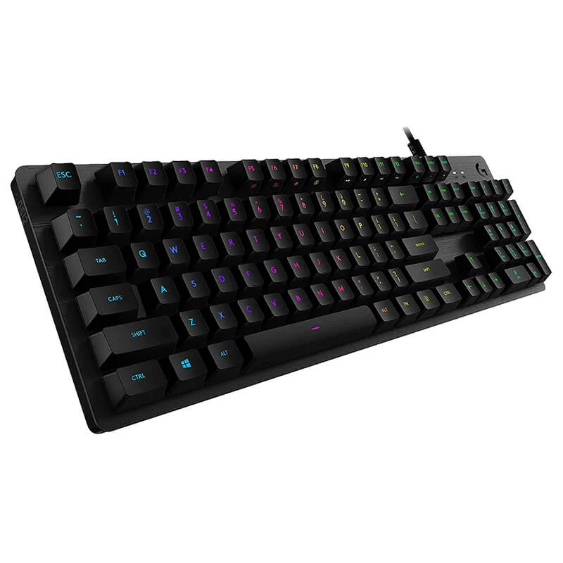 Logitech G512 CARBON LIGHTSYNC RGB Gaming Keyboard with GX Brown switches