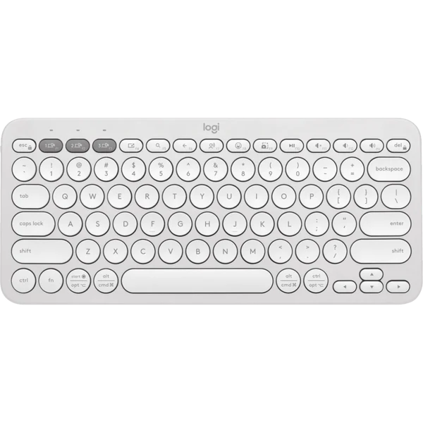 Logitech K380s Pebble Keys 2 - Tonal White