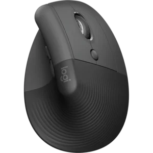 Logitech LIFT Vertical Ergonomic Wireless Mouse - Graphite