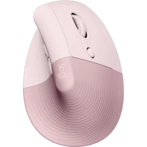Logitech LIFT Vertical Ergonomic Wireless Mouse - Rose