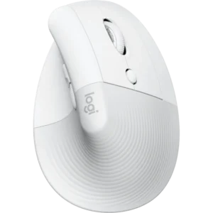 Logitech LIFT Vertical Ergonomic Wireless Mouse - Off-White