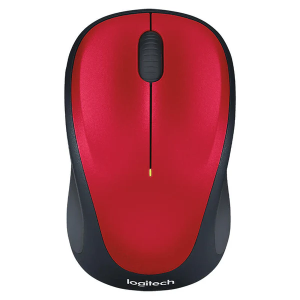 Logitech M235 Wireless Mouse - Red