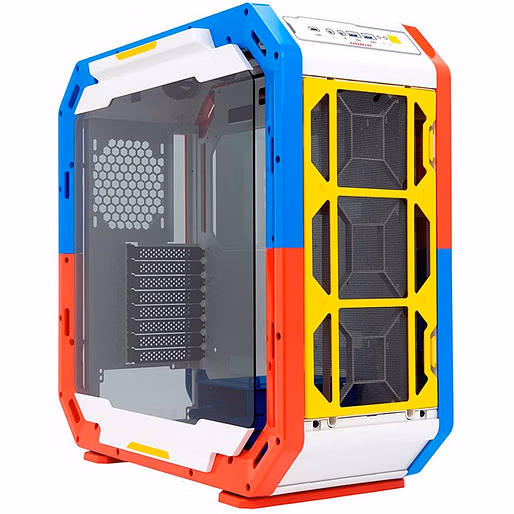 Inwin AirForce Mid-Tower ATX Case - Justice White
