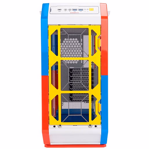 Inwin AirForce Mid-Tower ATX Case - Justice White