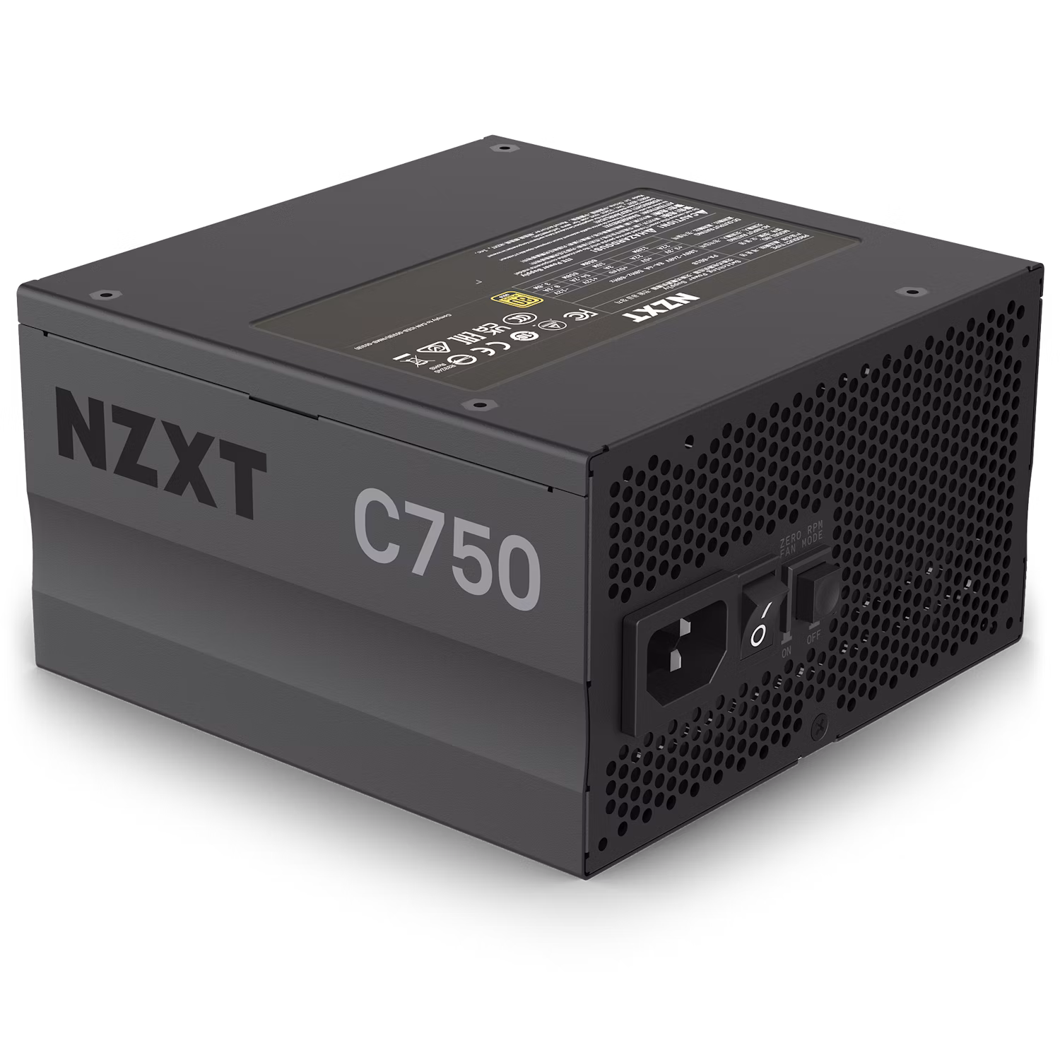 NZXT C750W Gold Fully-Modular ATX PSU