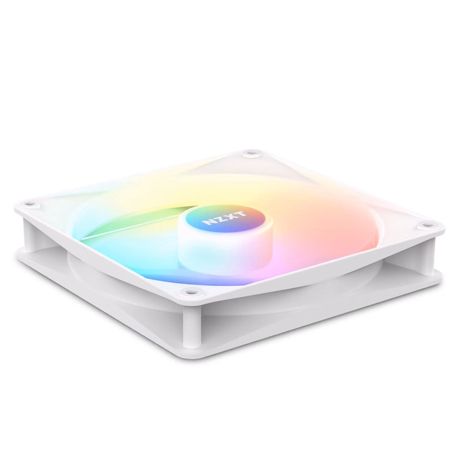 NZXT F140 RGB Core Twin Pack 2 x 140mm Hub-Mounted RGB Fans & RGB Controller