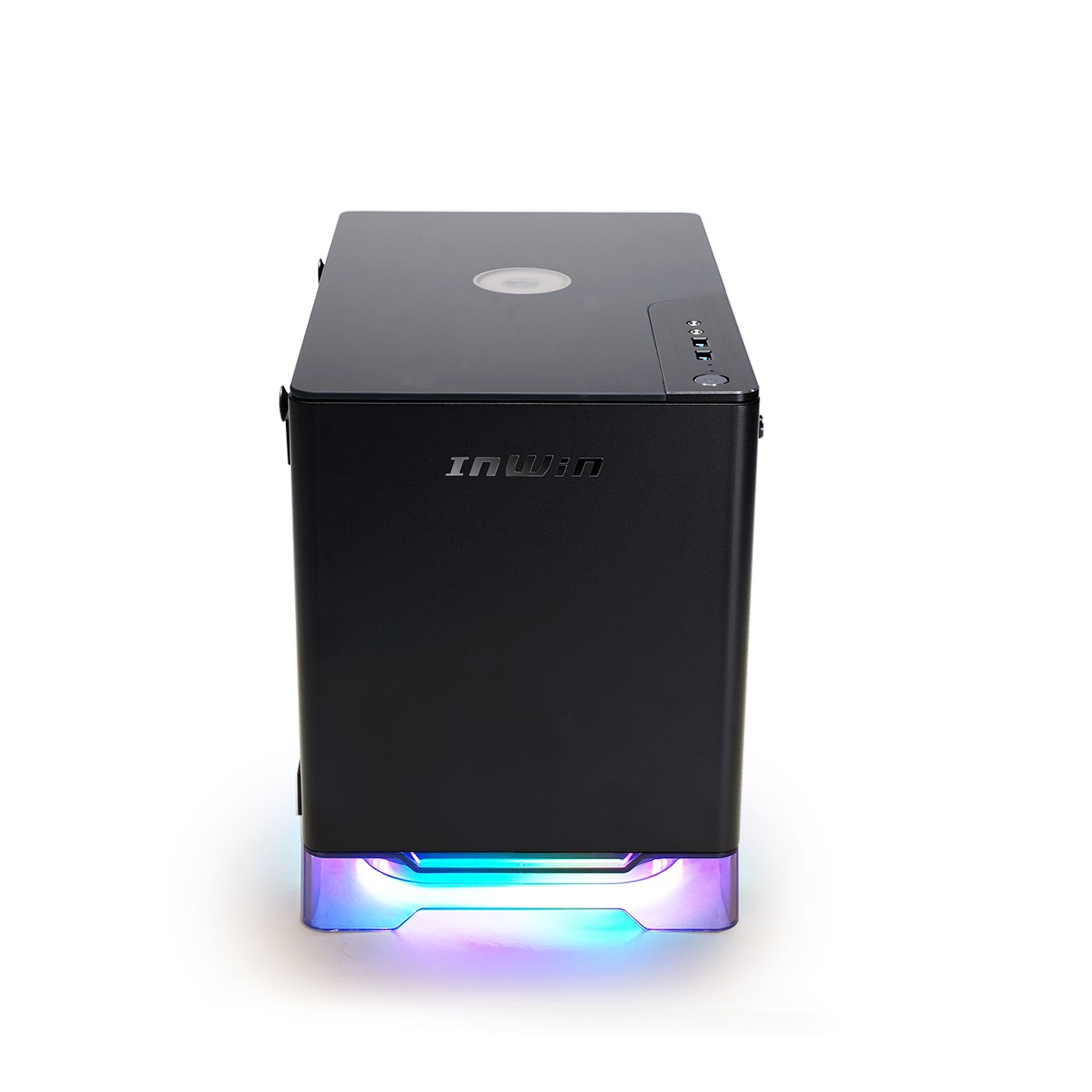 Inwin A1 Prime ITX Case With 750w PSU Black Gaming Case