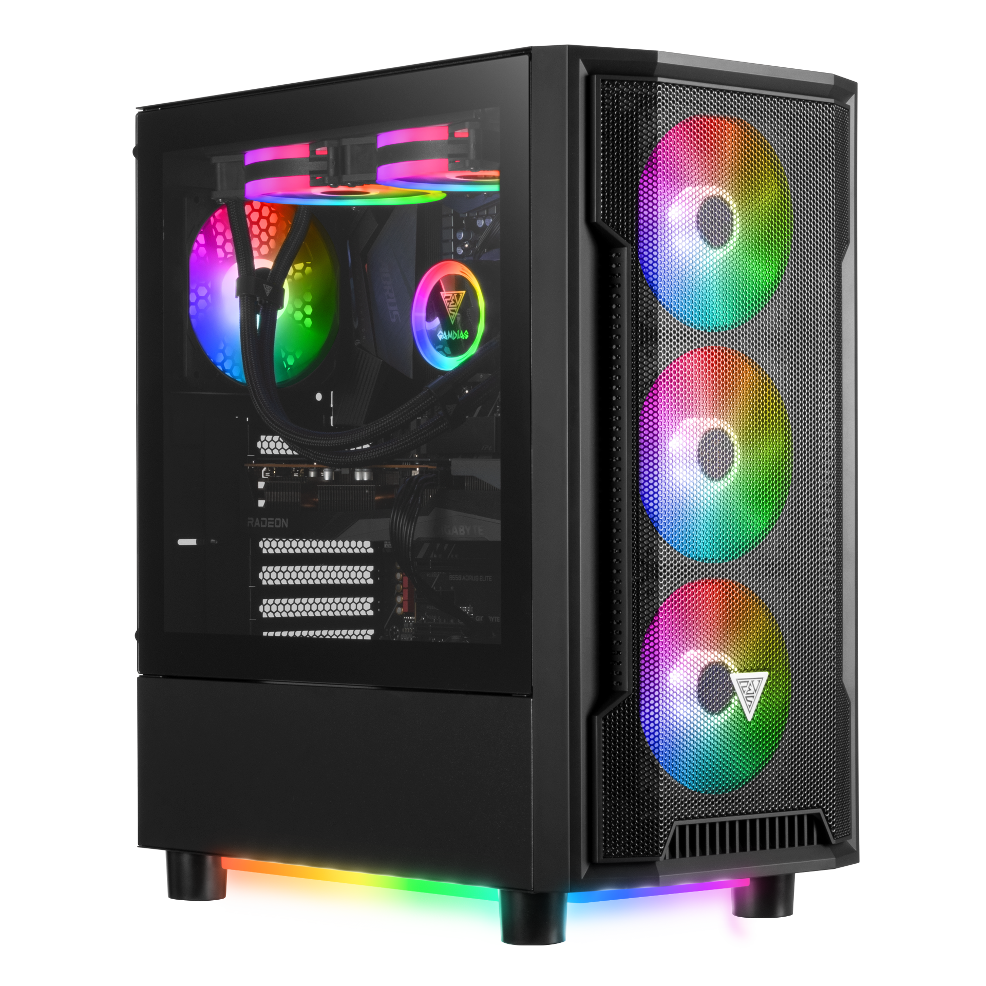 Gamdias Athena M6 Mid Tower Black Gaming Case