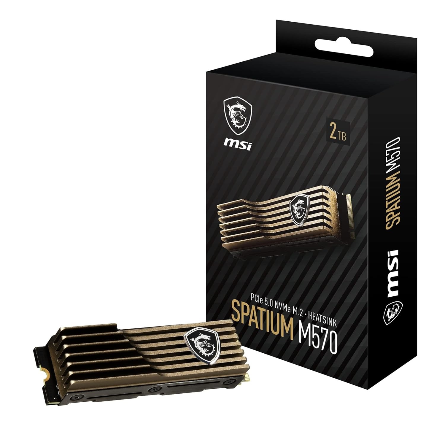 MSI Spatium M570 PCIe 5.0 NVMe M.2 2TB HS SSD
