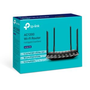 TP-Link Archer C6 AC1200 Dual-Band Gigabit Wi-Fi Router