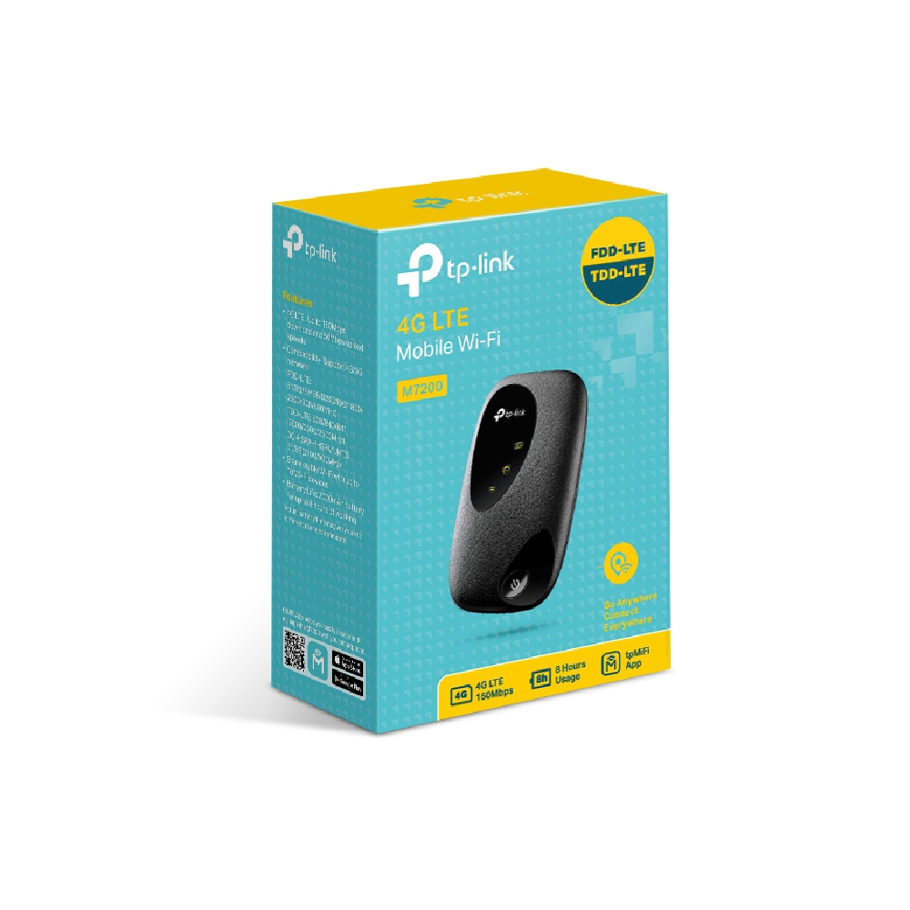 TP-Link M7200 – 4G LTE Mobile Wi-Fi Hotspot