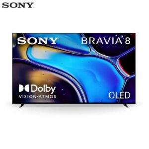 Sony BRAVIA 8 K-55XR80 – 55″ 4K OLED Smart TV with 120Hz, VRR, ALLM & Google TV