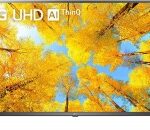 LG 55UQ75006LG – 55″ 4K UHD UQ75 Series Smart TV with α5 Gen5 AI Processor & Game Optimizer