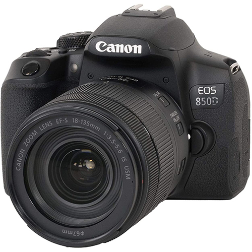 Canon EOS 850D DSLR Camera with EF-S 18-135mm IS USM Lens