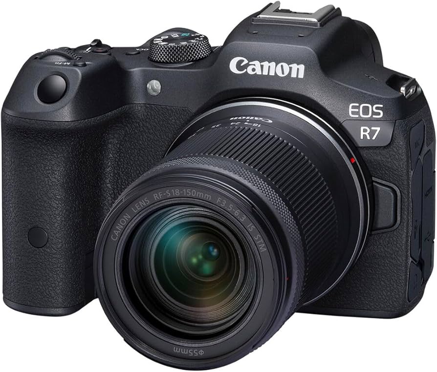 Canon EOS R7 + 18-150 mm IS STM Lens – 32.5 MP APS-C Mirrorless Camera