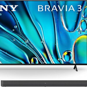 Sony BRAVIA 3 K-55S30 – 55″ 4K UHD Google TV with 4K HDR Processor X1 & Dolby Vision