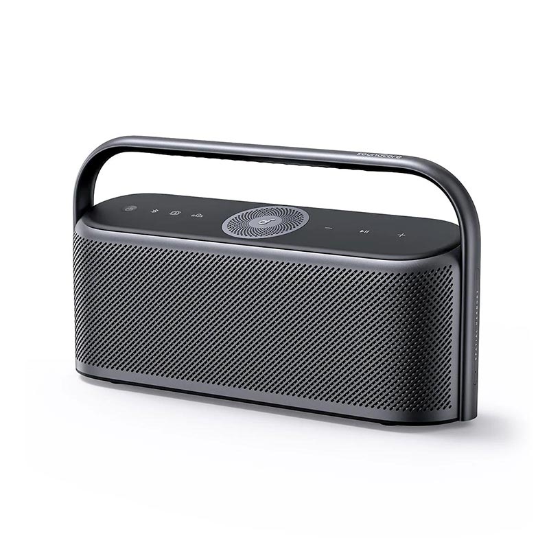 Anker Soundcore Motion X600 – 50W Surround Sound Waterproof Portable Bluetooth Speaker with Spatial Audio – A3130011 – Black