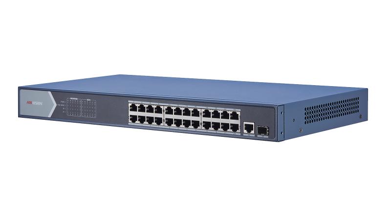 Hikvision DS‑3E0526P‑E 24‑Port Gigabit PoE Unmanaged Switch