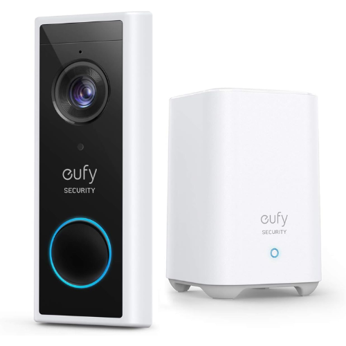 eufy Video Doorbell 2K – Battery-Powered Smart Doorbell (T82101W1)