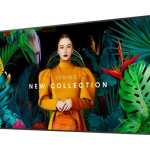 Samsung Crystal UHD Signage QBC 50″ – 4K Ultra-Slim Commercial Display