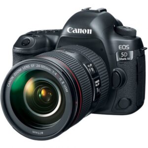 Canon EOS 5D Mark IV + 24-105mm f/4L IS II USM Lens – Full-Frame DSLR Kit