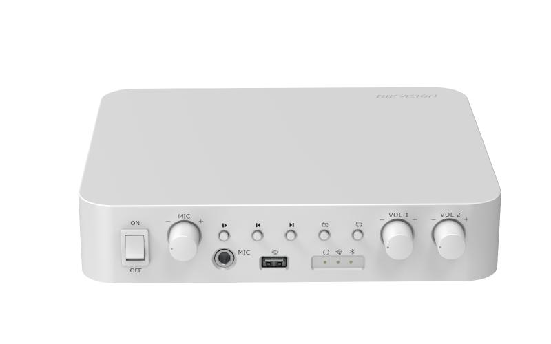 Hikvision DS-QAE0A60G1-VB 60 W 2-Zone Analog Amplifier with Bluetooth & USB