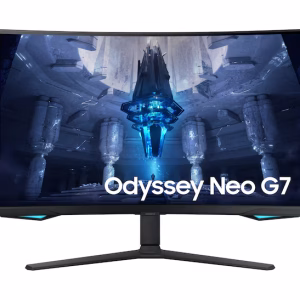 Samsung Odyssey Neo G7 32″ – 4K Curved Gaming Monitor LS32BG750NPXEN