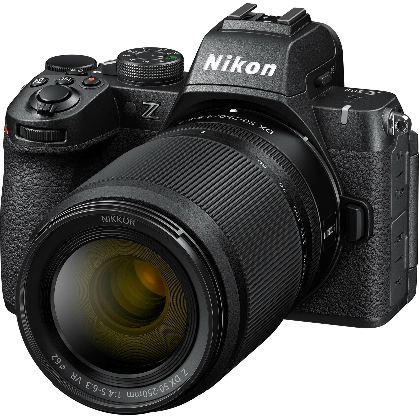 Nikon Z50 II – 20.9MP DX Mirrorless Creator Camera with 4K60p & EXPEED 7