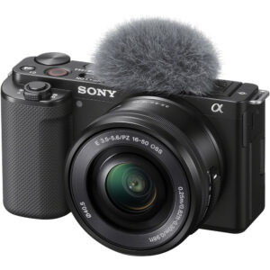 Sony ZV‑E10 Mirrorless Camera with 16‑50 mm Power‑Zoom Lens Kit
