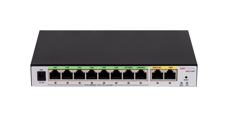 Hikvision DS-3WG210GP-SI All-in-One 10-Port PoE AC Router