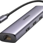 UGREEN CM252 5-in-1 USB-C Docking Station – 3× USB 3.0, RJ45, PD 100W