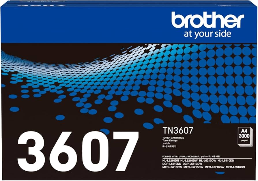 Brother TN-3607 – Standard Black Toner Cartridge