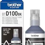 Brother BTD-100 Black Original Ink BTD100BK – High-Yield Ink Bottle for InkTank Printers
