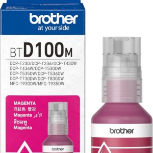Brother BTD100M Magenta Ink Bottle