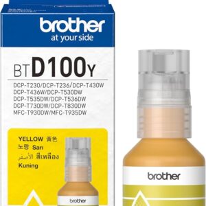 Brother BTD100Y Yellow Ink Bottle