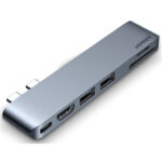 UGREEN CM380 6-in-2 USB-C Multifunction Adapter – HDMI, Thunderbolt 3, USB & Card Readers