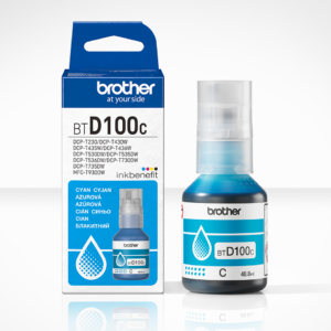 Brother BTD100C Cyan Ink Bottle
