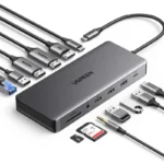 UGREEN CM681 13-in-1 USB-C Docking Station – Triple Display, 100W PD, Gigabit Ethernet & USB Expansion
