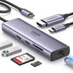 UGREEN CM512 7-in-1 USB-C Docking Station – 4K HDMI, Gigabit Ethernet, SD/TF & 100W PD