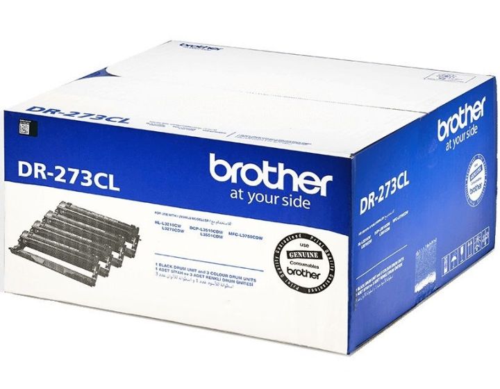 Brother DR-273CL Color Drum Unit Pack – 4-Colour Drum Kit for Brother Colour Printers